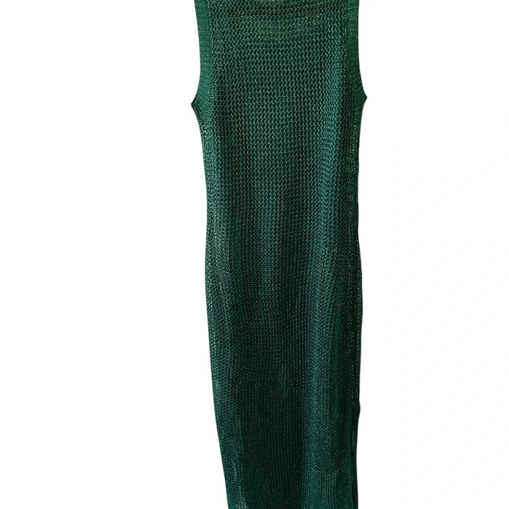 Openwork Midi Tank Dress from A New Day - Green boxBR - Picture 6 of 8